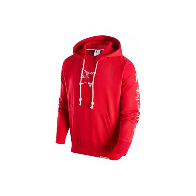 Nike Chicago Bulls Printed Letter Quick-Dry Hoodie Мужские толстовки с капюшоном Красные FD8591-657