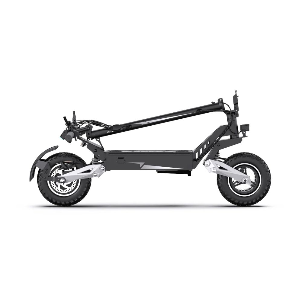 Foldable electric scooter OOTD T10, 500W peak 900W motor, 48V 13.5AH battery, top speed 50 km/h, cruising range 45km, 11-inch tires