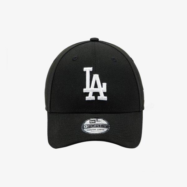 New Era Детская Кепка La Dodgers Белая На Черном Черная 15210899