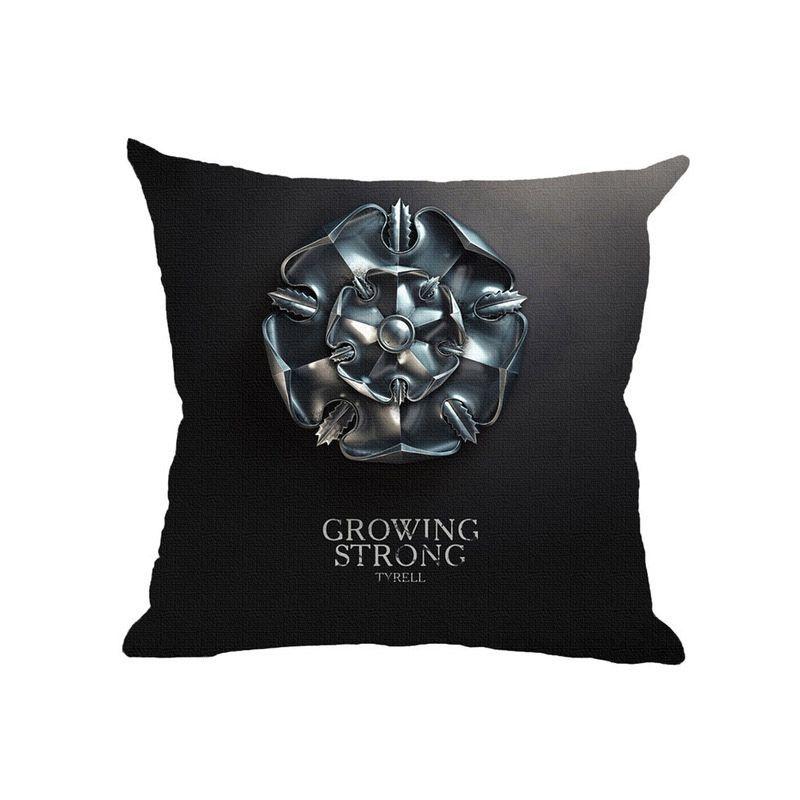Luxurious Game Of Thrones Fire And Blood Throw Pillow Case For Elegant Home Decor