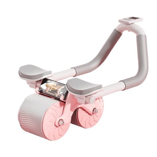 Exercise Abdominal Wheel, Automatic Rebound Elbow Brace Type Abs Roller for Tummy Control, Weight Loss, Sports Exercise Equipment