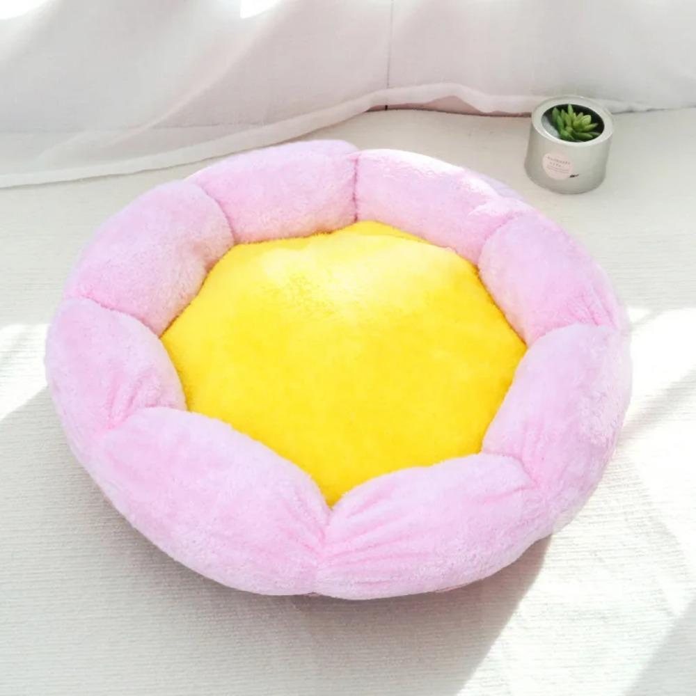 Круглая кровать для собаки, домик для собаки, коврик для собаки, длинное плюшевое гнездо для кошек, корзина для собаки, подушка для домашних животных, мягкие теплые товары для сна, товары для домашних животных, зима