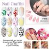 12 Colors Nail Art Markers for Gel Nails DIY Nail Art Pens Set Gifts Acrylic Nail Paint Pens