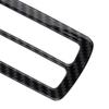 Carbon fiber style center console upper air AC vent cover trim for Toyota Tacoma