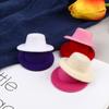 5Pcs 1:12 Dollhouse Miniature Hat Mini Dolls Hat Dolls House Accessories