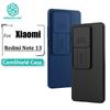 NILLKIN Чехол для телефона CamShield для Xiaomi Redmi Note 13 5G, защитный слайдер для камеры, роскошный жесткий противоударный чехол для ПК