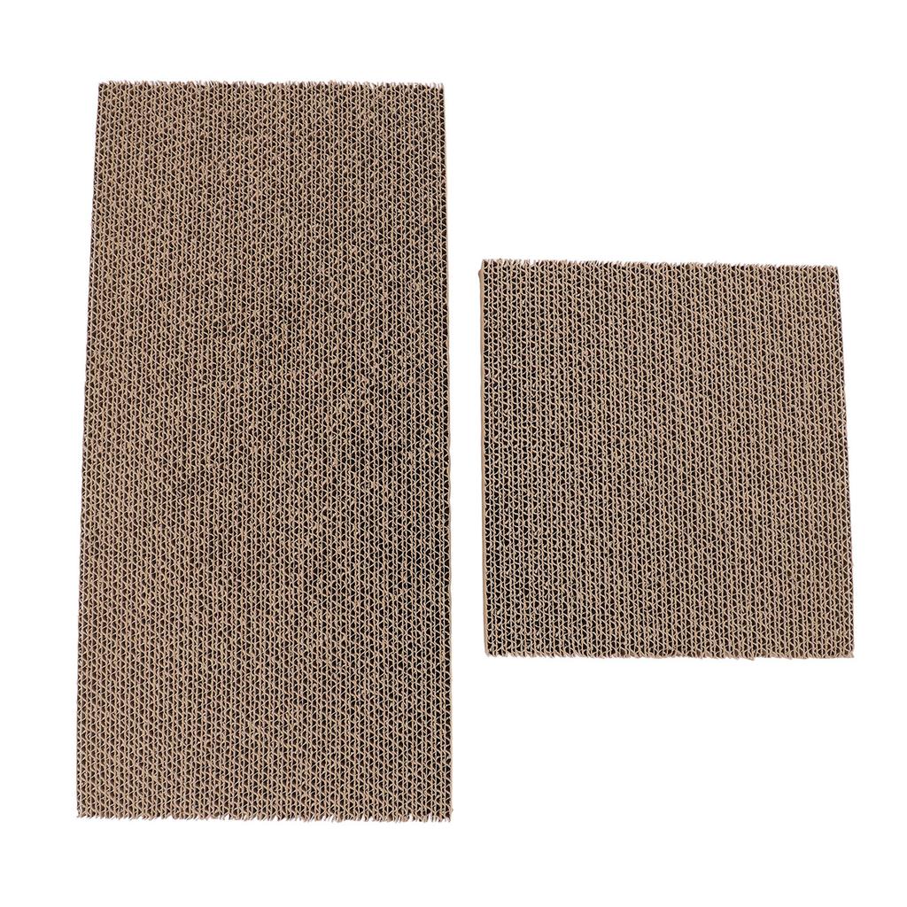 Коврик для царапания кошек Картон Гофрированная бумага Защита мебели Легкая замена Когтеточка картонная Маленькая