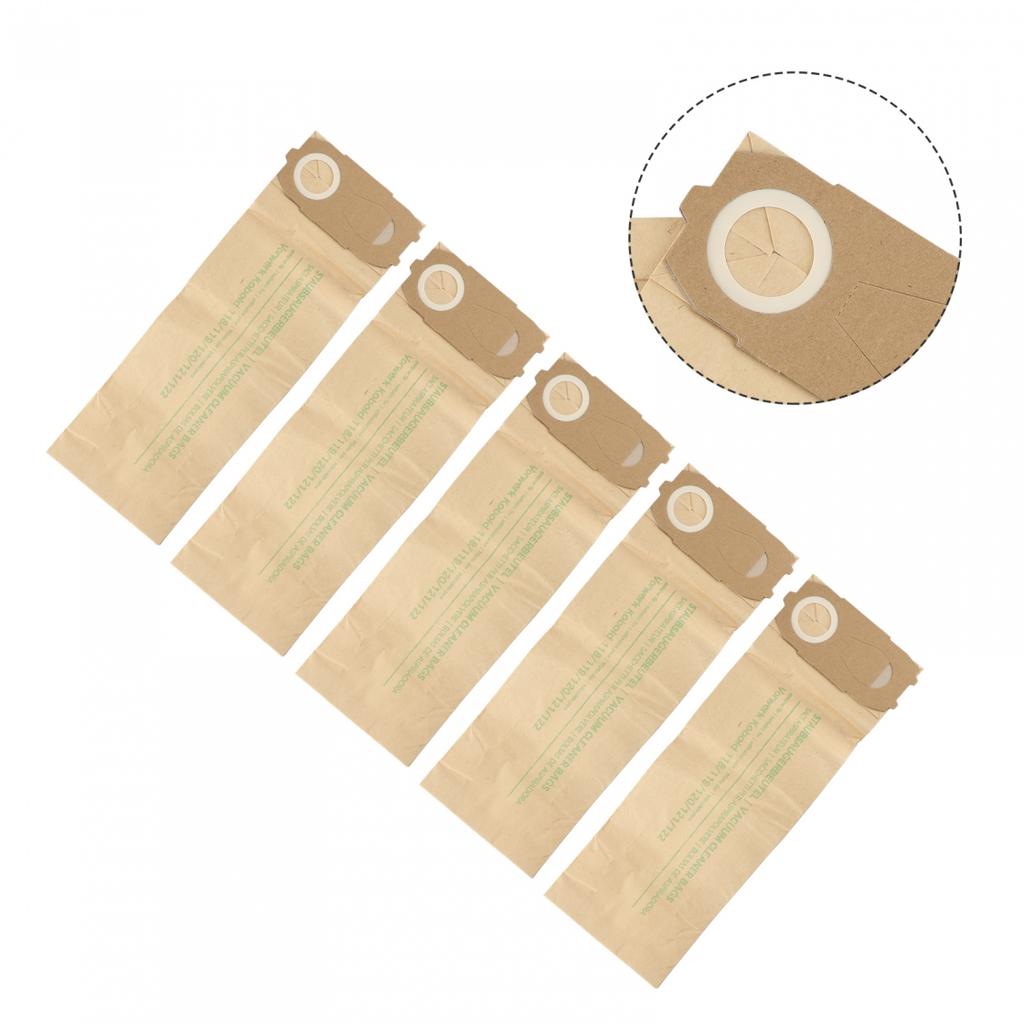 Запчасти для пылесоса 5*Мешки для пыли Подходят для+VK 118 119 120 121 122