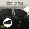 Durable Car Window Curtain Magnetic Soft Sun Protection