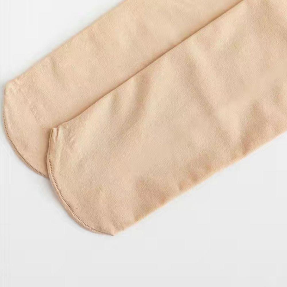 Чулки Velvet Tall Extended Version, женские бархатные гольфы 65 см JK Black Stockings Base