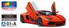 Aoshima Bunka Kyozai Model Series 2011 Lamborghini Aventador Orange Pearl Plastic Model (AOSHIMA) 1/24 Pre-painted Pre-painted 01-A