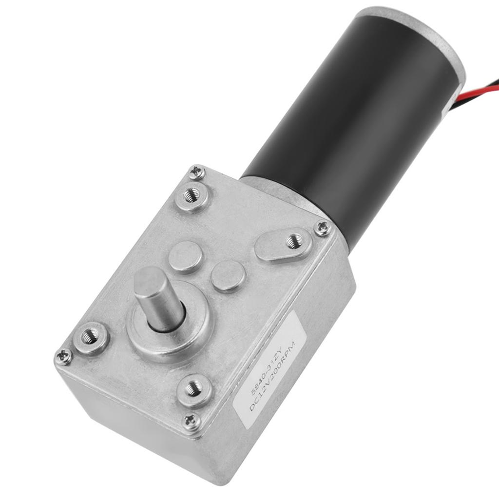 12V 200 об/мин 5840‑31ZY Двигатель постоянного тока с турборедуктором и червячной передачей