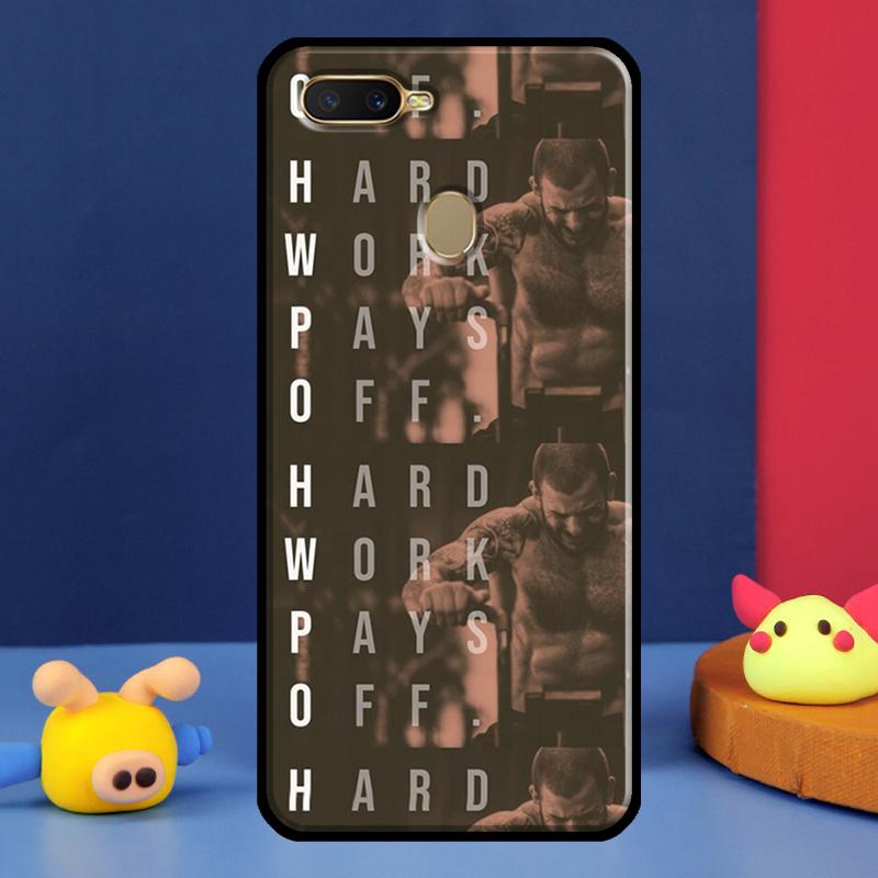 Мотивация для тренировок Фитнес Чехол для спортзала Для Oppo A96 A76 A16 A74 A94 A54 S A57 A77 A58 A78 A98 A5 A9 A91 A15 A17 A52 A72 Чехол