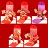 Creative Horse Year Red Envelope Artistic 3D Lucky Red Pockets  Spring Festival