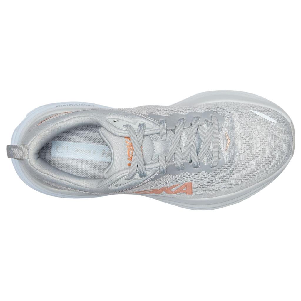 HOKA Bondi 8 Harbor Mist Женские Кроссовки Серый Lunar-Rock 1127952-HMLR