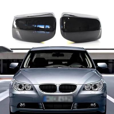 Накладка на зеркало заднего вида с рисунком из углеродного волокна для BMW 5 серии E60/E61 525i/528i 2004-2008 годов