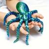 With Flexible Joints Octopus Figurine 3D Printed Animal Table Ornament New Squid Toy