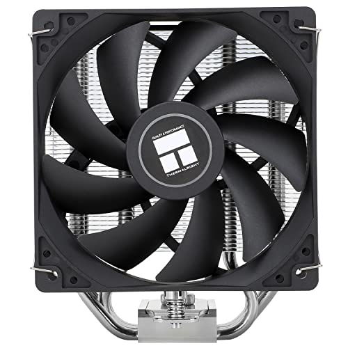 Thermalright AssassinX 120 Refined SE CPU Air Cooler, 4 Hot Pipes, TL-C 12C PWM Quiet Fan with S-FDB Bearings, AMD AM4/AM5, Intel LGA1700/1150/1151/12
