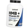 Hydroxymethylbutyrate with D3, HMB Plus Vitamin D3, 240caps (27647020)