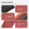 cxytvd1 For Mitsubishi 1/2PCS Leather Car Seat Headrest Protective Cover Interior Accessories Outlander Lancer Eclipse Mirage Xpander