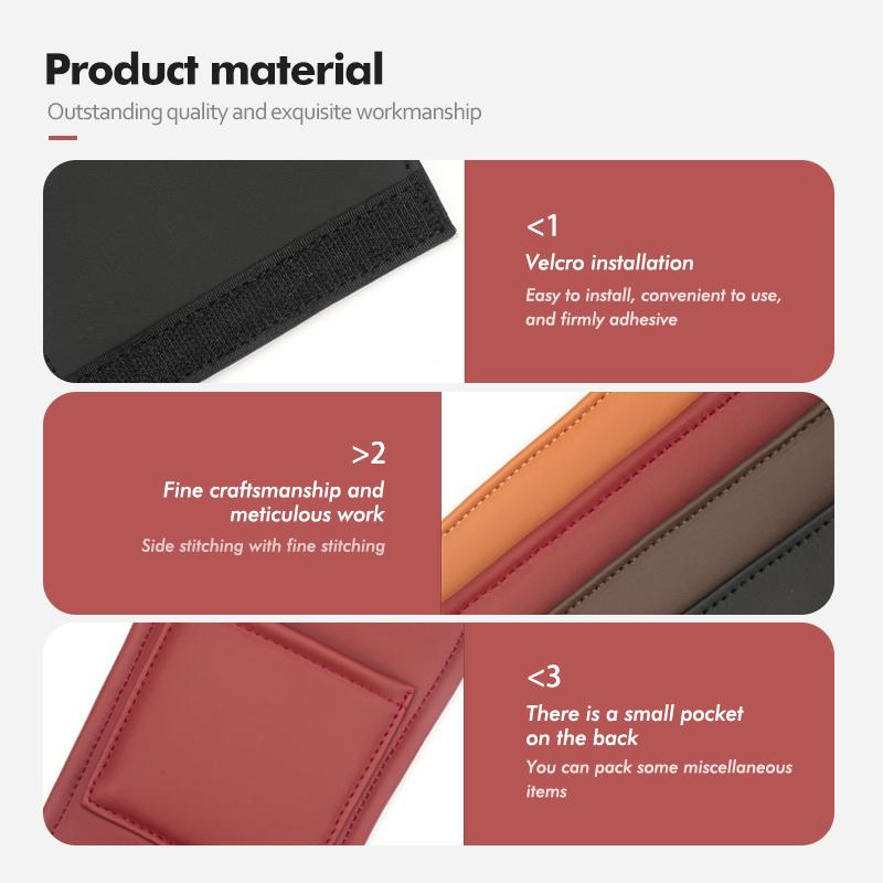 cxytvd1 For Mitsubishi 1/2PCS Leather Car Seat Headrest Protective Cover Interior Accessories Outlander Lancer Eclipse Mirage Xpander