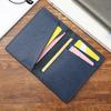 Durable Business Multi Functional Bus Card Credit Card Holder Slim Real Leather Protection Cover Thin Wallet