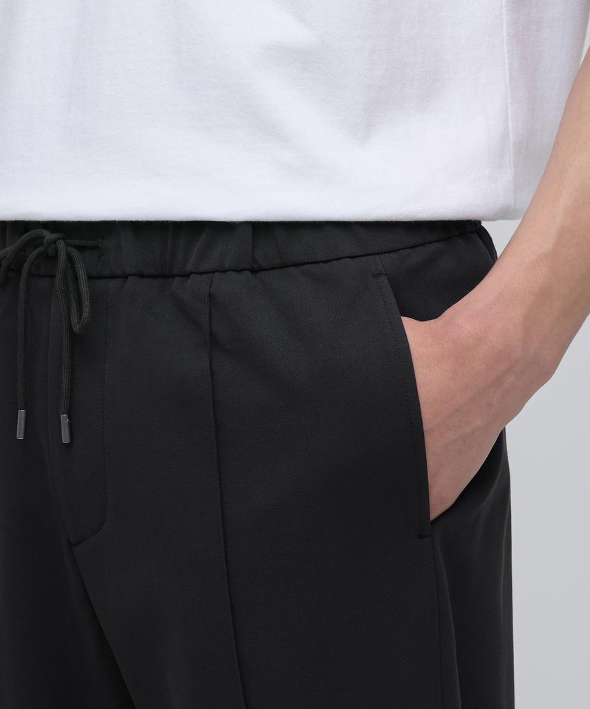 MUSINSA STANDARD Easy Banding Track Slacks [Dark Gray]