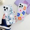 Flower Clear Phone Case For Iphone 15 14 Plus 13 12 11 Pro Max Shockproof Silicone Soft TPU Back Cover