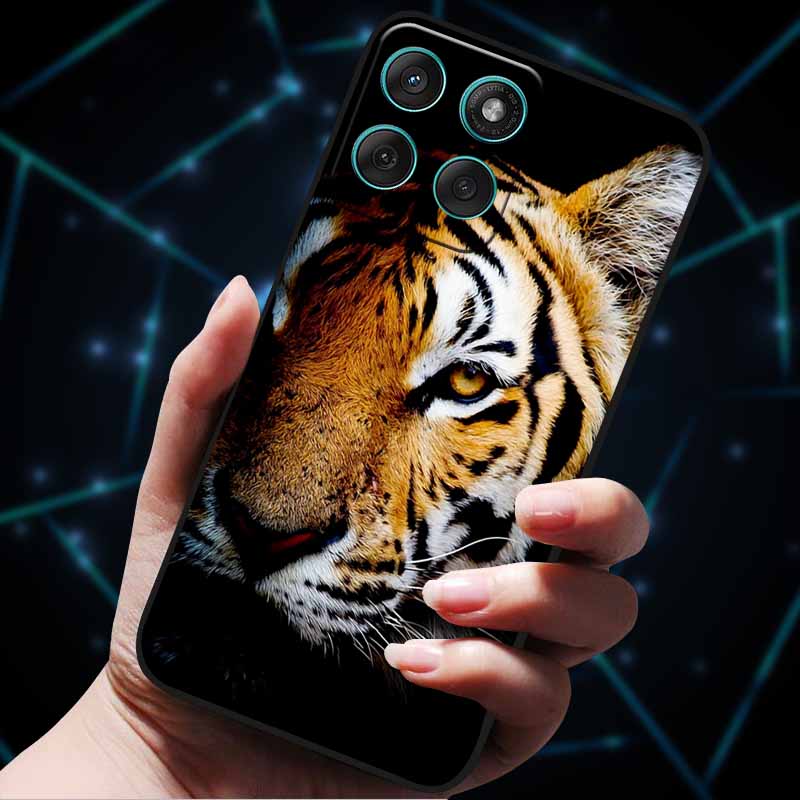 For Motorola Edge 60 Fusion Case XT2503-4 Wolf Lion Soft TPU Silicone Phone Cover for Motorola Edge 60 Fusion Case Fundas Coque