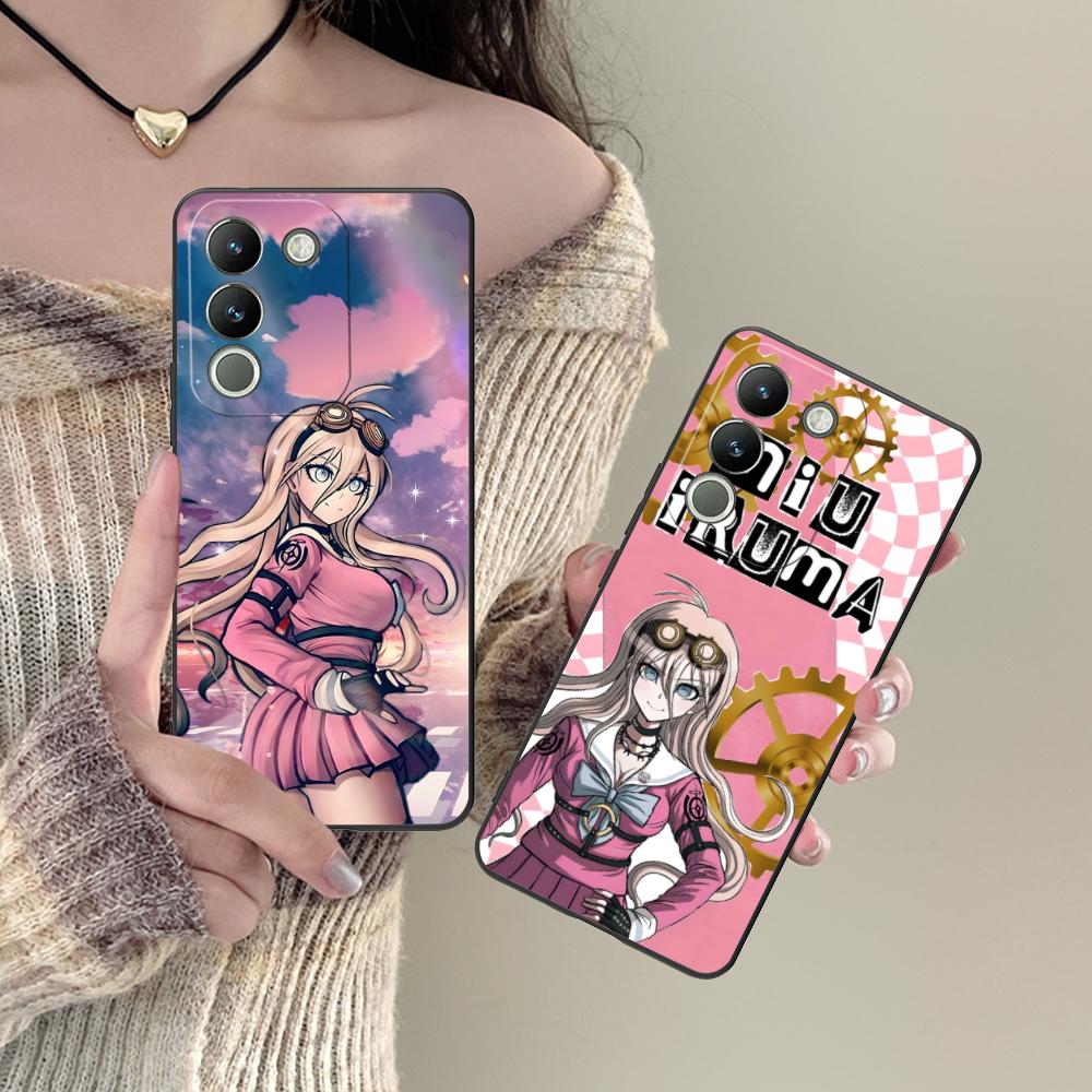 Чехол для телефона Danganronpa Миу Ирума для VIVO V60 V50 V40 V30 V29 V27 V25 V23 Pro Lite 5G Мягкий ТПУ Ударопрочный Чехол
