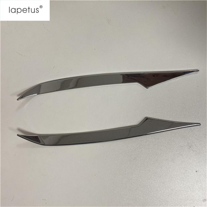 Для Toyota Rav4 Rav 4 2016 - 2018 Передняя фара Лампа Накладка Бровь Молдинг Накладка Крышка ABS Хромированные Аксессуары Внешний вид