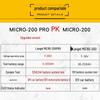 MICRO200PRO Большой зажим Тестер и анализатор автомобильного аккумулятора