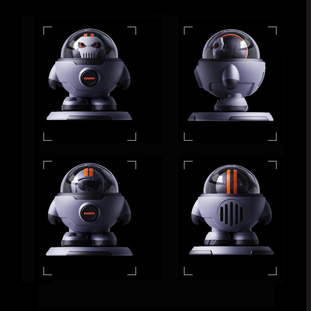 Trendy play Cartoon Interstellar traveler Car Air Freshener perfume car interior decoration solid deodorant Car Accessories