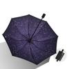 1pcs Upside Down Inverted Floral Umbrella Double Layer Windproof Reverse-Design