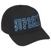Supreme Gothic Outline Adjustable New Era Black
