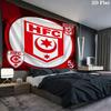 Hallescher FC Wall Tapestry Aesthetic Wall Hanging Printed Fabric Blanket Decorative Tapestries for Bedroom Living Room Home Decor