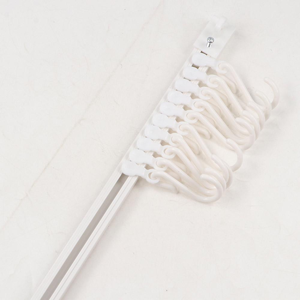 Plastic Track Row Hooks Non Punching Cabinet Hook Multifunctional Long Row Hook Kitchen