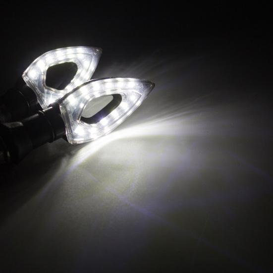 Светодиодный сигнальный светильник в форме сердца, модификация хорошей яркости, угловые фонари мотоцикла, деталь мотоцикла