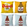 Крутая Защитная Наволочка для Пива D-Duvel Антипылевой Чехол для Подушки Невидимая молния шелковистый короткий плюш Чехол для Диванной Подушки