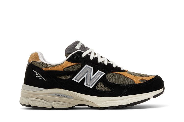 Men's Sneakers Teddy Santis x New Balance 990v3 Made in USA 'Black Tan'