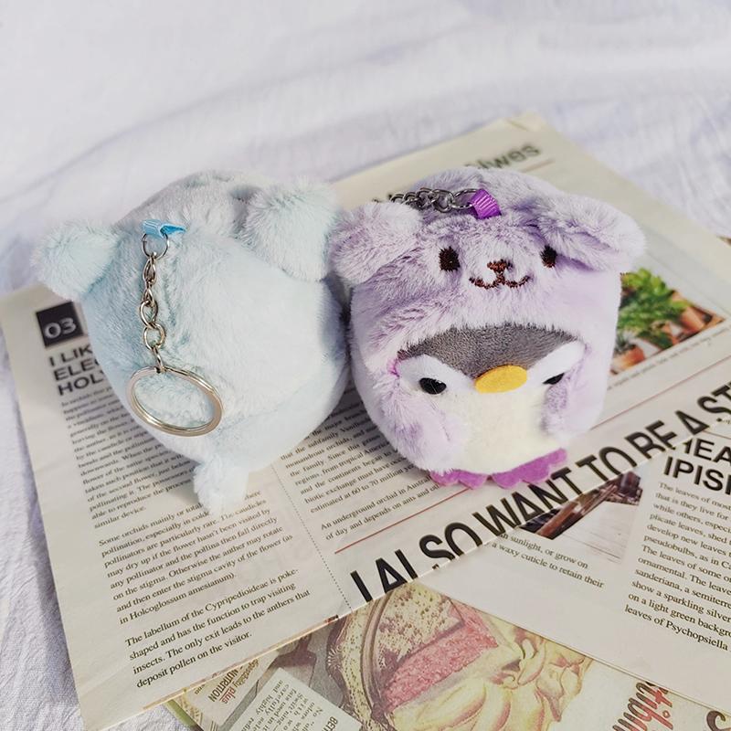 Плюшевый брелок Милый пингвин Кукла Сумка Подвески Брелки Игрушки Креативный брелок
