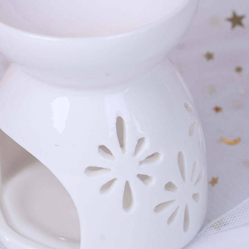 Ceramic Essential Oil Lamp Aroma Burner Aromatherapy Candle Fragrance Holder
