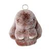 Брелок в виде кролика, искусственный мех, брелок в форме кролика, сумка, брелок, брелок, кулон, подарок на день рождения, праздничный аксессуар для кошелька
