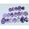 265Cts. Натуральный аметист кружевной агат овальный кабошон рассыпной драгоценный камень 19 шт. лот C-807