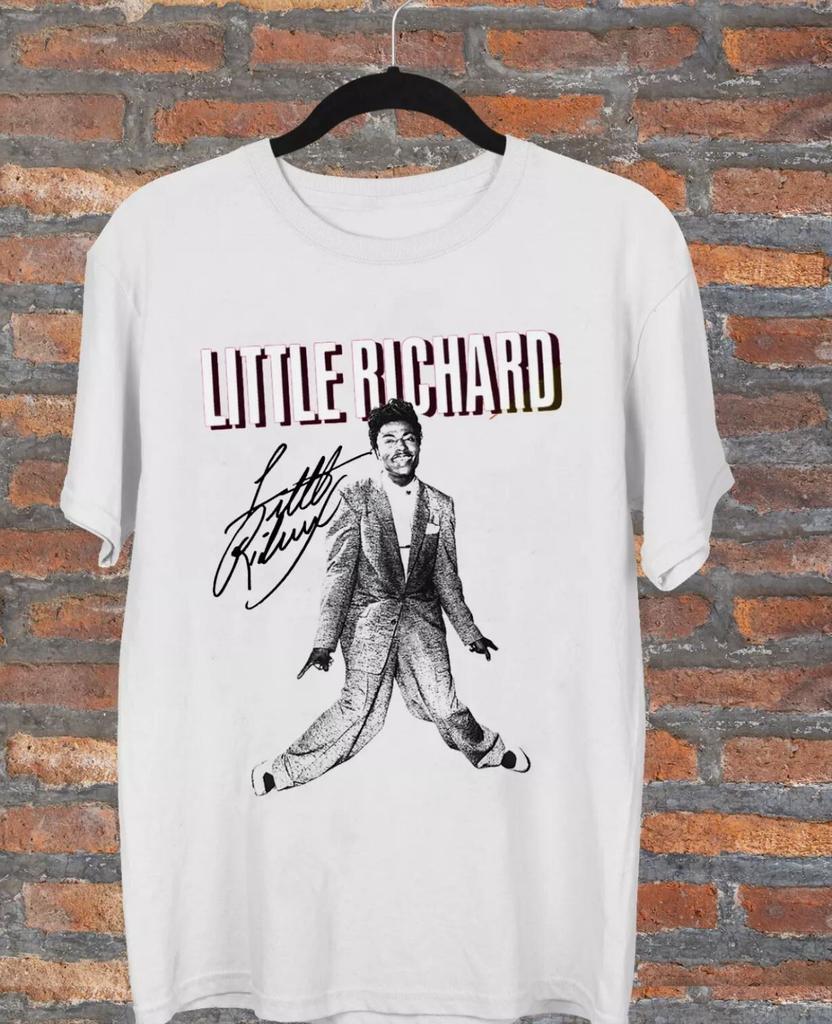 New Popular Little Richard Gift For Fan White S-2345XL Unisex T-shirt