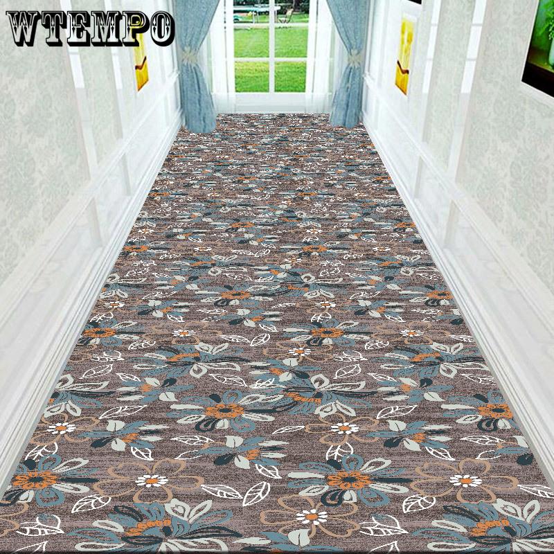 Hotel Carpet Floor Mat Entrance Hallway Corridor Staircase 3D Long Strip Home Carpet