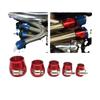 AN4 AN6 AN8 AN10 AN12 Fuel Line Clamp Radiator Modified Fuel Pipe Clip Oil End Finisher