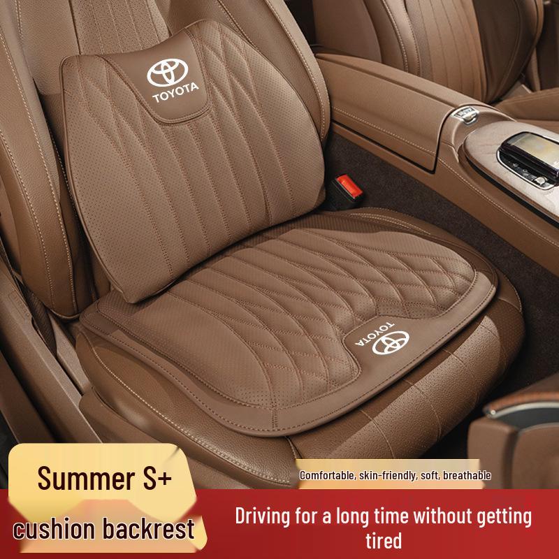 Подушка на сиденье Toyota: Camry, Avalon, Sienna, Reiz Поясничная поддержка - Универсальный всесезонный автомобильный аксессуар
