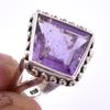 Natural Ametrine Gemstone Handmade 925 Solid Sterling Silver Ring Size 9.5 G2y39