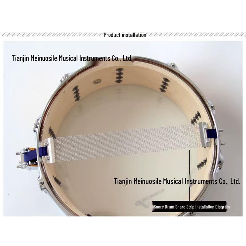 Snare Drum Strap Regulator: Metal Accessory for Stringing & Fixing